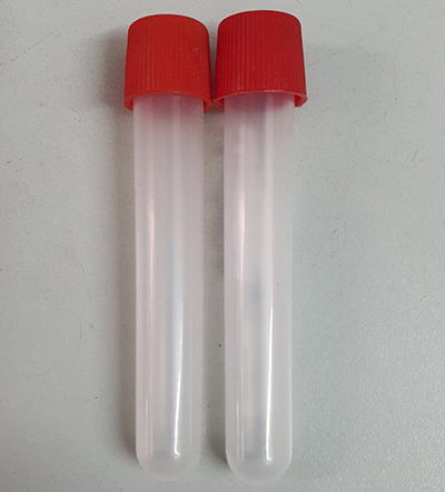 Ông nghiệm nhựa pp không nhãn